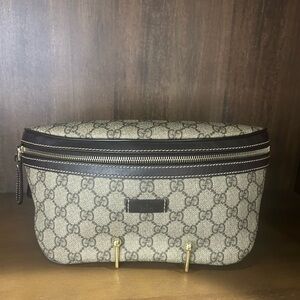 Gucci Beige and Brown Men's Bag